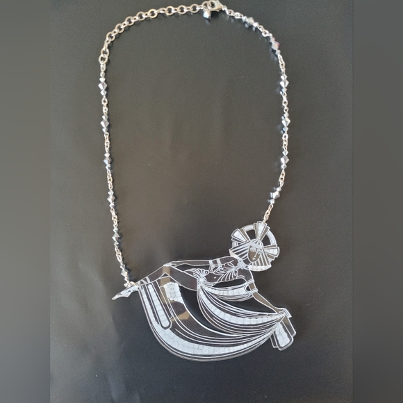 Tarina Tarantino Josephine Large Pendant Necklace, BNWOT - Picture 3 of 5